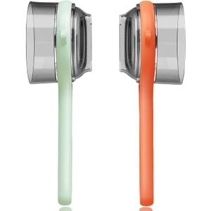 2Pcs Multifunctional peeler with storage box, Vegetable peelers for kitchen, Stainless steel double sided storage peeler for kitchen use, Fruit peeler, Safe and efficient peeling