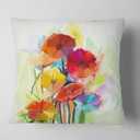 CU14127 Pillow Cushion, 16x16, Red