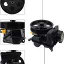 TAUTOY 96-74326 Power Steering Pump with Pulley with Reservoir For Ford Focus 2006 2007 2008 2009 2010 2011,Transit Connect 2010 2011,2.0L 2.3L 2.5L,6S4Z3A674A 7S4Z3A674A N7120153 20-74326