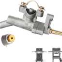 Gas Grill Manifold Main Burner Control Valve for Weber Spirit E-210, E-310, E-315, Gas Grill Burner Valve for Weber Spirit(2013-Current) & Spirit II Grill Parts, Natural Gas(NG)