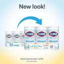 Clorox Free & Clear Cleaning Wipes, Light Lemon Scent, 75 Count, Pack of 3