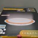 Led Flush Mount Ceiling Light with Bluetooth Speaker 21 Inch