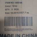 Memory Foam Camping Mattress pad, Comfortable Thick Floor Sleeping Mat for Adults with Waterproof and Non-Slip Bottom, Portable Roll Up Mattress for Sleepover Guest,Cot Mad for Car Camping ( Color Gray)