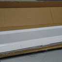 Lazblinds No Drill TDBU Cellular Shades, 30" W x 72" H, White