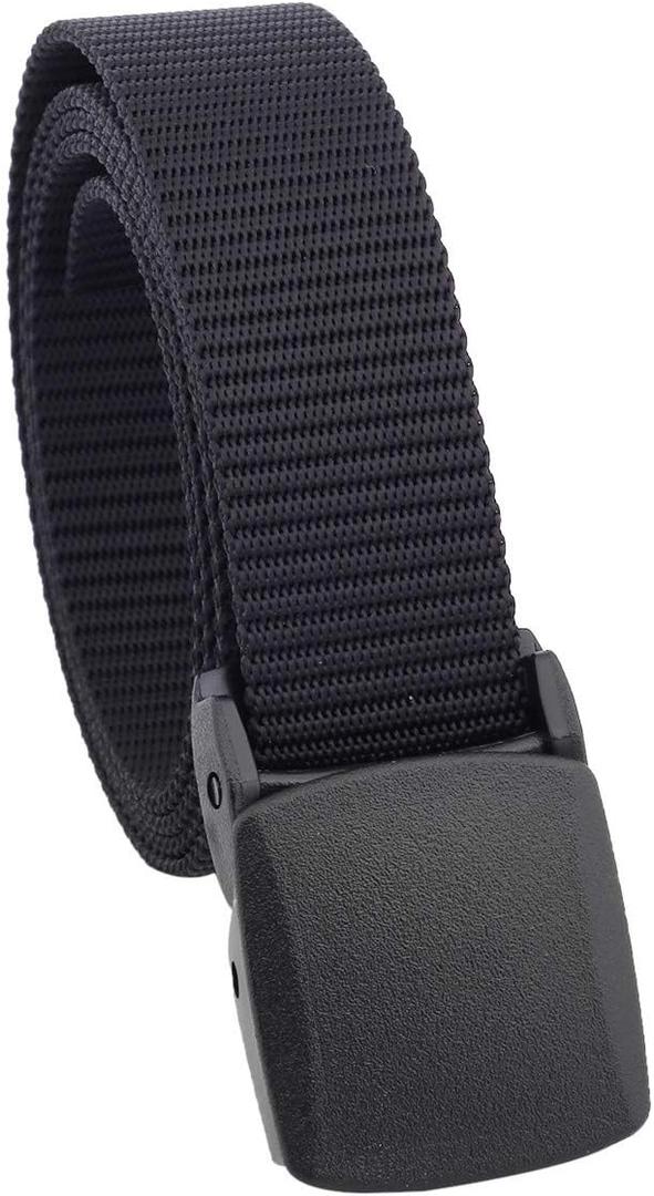 Sportmusies Women's Nylon Webbing Military Style Tactical Duty Belt with Plastic Buckle