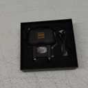 RECOLORFINE Stun Gun with Safety Switch for Men for Women Self Defense,Rechargeable Stun Guns