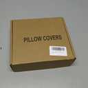 SYSLOON Outdoor Pillow Covers 18x18 Inch Set of 2,Waterproof Pillow Covers for Summer Patio Tent Balcony Couch Sofa Pillow Covers Home Decor,Dark Green