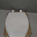 Mayfair NextStep2 Toilet Seat with Built-In Potty Training Seat, Slow-Close, Removable that will Never Loosen, Elongated, White