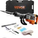 VEVOR 3500W Electric Demolition Hammer, 1900 BPM Durable Jack Hammer, Concrete Breaker with 2 Chisels, Gloves, and a 360 Rotatable Handle for Efficient Trenching, Black