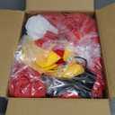 6 FT Christmas Inflatables Santa Claus with Blow Up Snail & Gifts on The Farm Decoration, Xmas Blow Up Santa with Animals Built-in 6 Bright LEDs for Xmas Party Holiday Outdoor Indoor Yard Lawn Garden