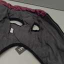 Dog Winter Coat,Warm Jacket Paded Fleece Pet Vest with Built in Harness,Windproof Reflective Cozy Adjustable Snow Pet Coat Clothes with Zipper Medium (Purple)