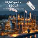 CBB65A Run Capacitor 250VAC 250V AC 120uF 120MFD 120 uF 40/85/21 C P1 50/60Hz 10000AFC PB1300