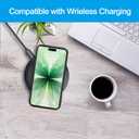 Battery Case for iPhone 17, Upgraded 10000mAh Pack Rechargeable Charger Case Support Carplay with Wireless Charging Compatible for iPhone 17 (6.3 inch) External Battery Charging Cover (Black)