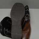 IUV Cowboy Boots For Men Western Boot Durable Fashionable Retro Classic Embroidered Pull On Slip Resistant Assorted Colors Boots 12