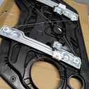 Window Regulator Driver Side Without Motor for Front Left Side Compatible with Hyundai Elantra 2011-2016 Sedan Only - Replace 824713Y010 Power Window Regulator