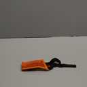 Soft Dog Muzzle for Small Medium Large Dogs Long Snout Breathable Air Mesh Drinkable Pet Muzzle to Prevent Biting Chewing with Adjustable Straps Anti-Barking Licking (Orange, XS)