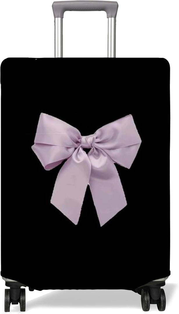 Travel Luggage Cover Suitcase Protector Fits 18-32 Inch Wheel Covers PatternedTravel Related Items Flower Luggage Protector Elastic M (M(22-24in), Beauty)