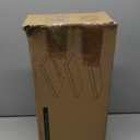 BAYKA Floating Shelves for Wall, Wall Mounted Rustic Wood Shelves for Bathroom, Bedroom, Living Room, Kitchen, Hanging Shelf for Books/Storage/Room Decor with 22lbs Capacity (Black, Set of 3, 15.7in) (A. Black - Universal Classic Style)