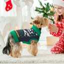 Christmas Dog Sweater Xmas Pet Clothes Cat Puppy Turtleneck Knitwear with Christmas Trees Elks Snowflakes Xmas Knitted Sweaters Shirt Pullover Apparel for Small Medium Large Dogs 4XL