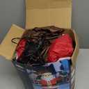 Joiedomi 6 FT Christmas Inflatable Santa with Gift Bag, Blow Up Xmas Inflatable Decorations with Build in LEDs for Christmas Decor, Yard Outdoor Garden Lawn Winter Decorations