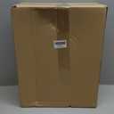 SNSLXH 5 Pack Stackable Closet Storage Basket, Multifunctional & Foldable Closet Organizer for Bathroom Kitchen Laundry Room Wardrobe Storage, Space-Saving Clothes Storage Drawer Organizer, White