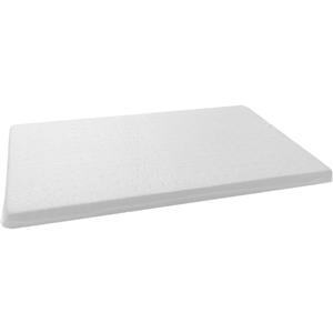Adjustable Foam Pillow's One Layer - 1 Height 1.2'' Insert for Cervical Pillow for Neck Pain Relief, CertiPUR-US Flat Foam Piece, Ultra Thin Pillow for Stomach Sleeper, White, Medium Firm