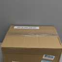 Citylife Storage Bins with Bamboo Lids 16QT Plastic Storage Containers Stackable Organizer Boxes with Handle for Desk Snacks, Toys, 2 PCS, 15" L x 10.6" W x5.8 H