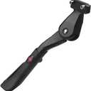 Height Adjustable Bicycle Kickstand Aluminum Alloy Strong Rear Mount Kick Stand for 16-22inch Bikes, Ebikes (40mm Hole Distance only)
