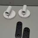 EZVALO Spot Lights Indoor,5500mAh Rechargeable Picture Lights with Remote,Wireless Mini Art Accent Spot Lights with TimerDimmable, 3CCT, Uplights Indoor for Plants,Display,Artwork(2Pack-White)