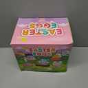 [ 6 Surprise Golden Eggs ] 100 Pack Prefilled Easter Eggs with Assorted Toys Inside, 100 Plastic Easter Eggs Fillers with Toys, Pre-filled Easter Egg Hunt Stuffed, Easter Basket Stuffers