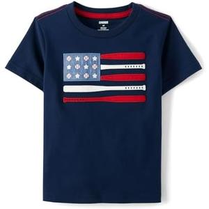 Gymboree Boys' and Toddler Embroidered Graphic T-Shirt, Size: 6
