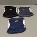 Wegreeco Washable Male Dog Belly Band - Pack of 3 - Washable Male Dog Belly Wrap, Small Doggie Dog Diapers Male for Doggy Puppy (Black, Charcoal, Navy, Small)