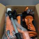 Cordless Snow Shovel, Electric Snow Shovel 12" Width 6.7" Depth Cleaning and 20ft Throwing Distance, 4 Ah 21V Battery Brushless Snow Mover with Adjustable Front Handle for Driveway, Steps, Patio