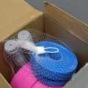 Kids Workout Dumbbell Weights Set - Toddler Toy Gym Equipment for Pretend Play Lifting, Exercise & Fitness - Adjustable Fill with Sand or Water