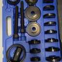 Orion Motor Tech Wheel Bearing Press Kit for Front Wheel Drive Bearing Removal & Installation, 24pc Wheel Bearing Puller Tool Set with Sliding Screws Universal Bushings Sleeves