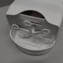 Bubble Machine, Automatic 18000+ Per Minute Big Bubbles Blower Maker for Kids Toddlers with 2 Speeds,6 Wands,Operated by Plugin or Batteries for Outdoor/Indoor Birthday Parties,Wedding (White)