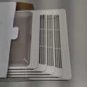 S97013662 Nutone Bathroom Exhaust Fan Cover - Grille & Lens Assembly Replacement for Broan-Nutone Models 655, 656, 657, 659, 695, HFL695, 696