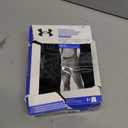 Under Armour Men's Multi-Pack Performance Tech Mesh Boxerjock Brief, 6" Inseam, All-Day Comfort (Medium, Black Solid - Core 3 Pack)