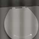 Bemis 500TTT Durable Wood Toilet Seat, Secure Hinges Stay Tight, Made in USA, Round, White