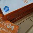 HP Printer Paper | 8.5 x 11 Paper | BrightWhite 24 lb | 5 Ream Case - 2500 Sheets |100 Bright | Made in USA - FSC Certified | 203000C