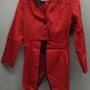 fun shack Red Ringmaster Jacket Women, Circus Ringmaster Costume Women, Women Lion Tamer Costume, Ringleader Costume Women (Small)