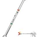 Airless Paint Sprayer Spray Gun Tip Extension Pole Rod Airless Sprayer Gun Spray Painting Wand 24 inch