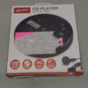 GPX PC332B Portable CD Player with Anti-Skip Protection, FM Radio and Stereo Earbuds - Black