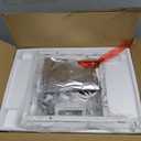 BOLUO White Nightstand with Charging Station, LED Night Stand with Fabric Drawers and Shelf, Bedside Table with USB Ports and Outlets, Bedroom Nightstand Modern