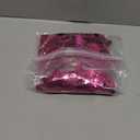 GUANYY Womens V-Neck Glitter Sequins Tank Tops Stretchy Sparkly Sexy Rave Party Sleeveless Shirt Rose Red Medium