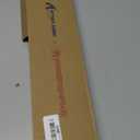 MANBASNAKE Ergonomic Bamboo Wrist Rest for Mechanical Keyboard, White, Minimalist Style, Hard Wrist Rest for Easy Typing and Pain Relief, Anti-Slip Keyboard Rest for Laptop/PC Gaming/Mac (98-Key) (Light Golden - 98)