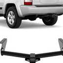 ALMULOO Class 3 Trailer Tow Hitch Compatible with 08-12 Jeep Liberty