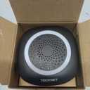 TECKNET Plug-in Wireless Doorbell with RGB Lighting & 1300 Feet Range,IP66 Waterproof Doorbell for Home/Classroom/Office/Business,60 Chimes,5-Level Volume,4.5-Year Battery Life(Black)