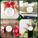 Christmas Team Gifts for Employees - Ceramic Christmas Ornaments 2025 for Tree Decorations - Group Gifts for Coworkers, Coworker Gift for Work Bestie, Thank You Gift for Coworker Boss Employee