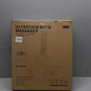 Back Massager, Rolling Up and Down Back Massager with Heat, Back Massage 4D Kneading for Pain Relief Deep Tissue, Ultrathin Shoulder Massager Gift for Women Men Parents Christmas